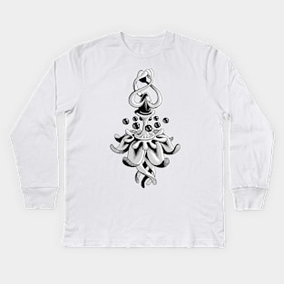 Twisted Flora AW Kids Long Sleeve T-Shirt